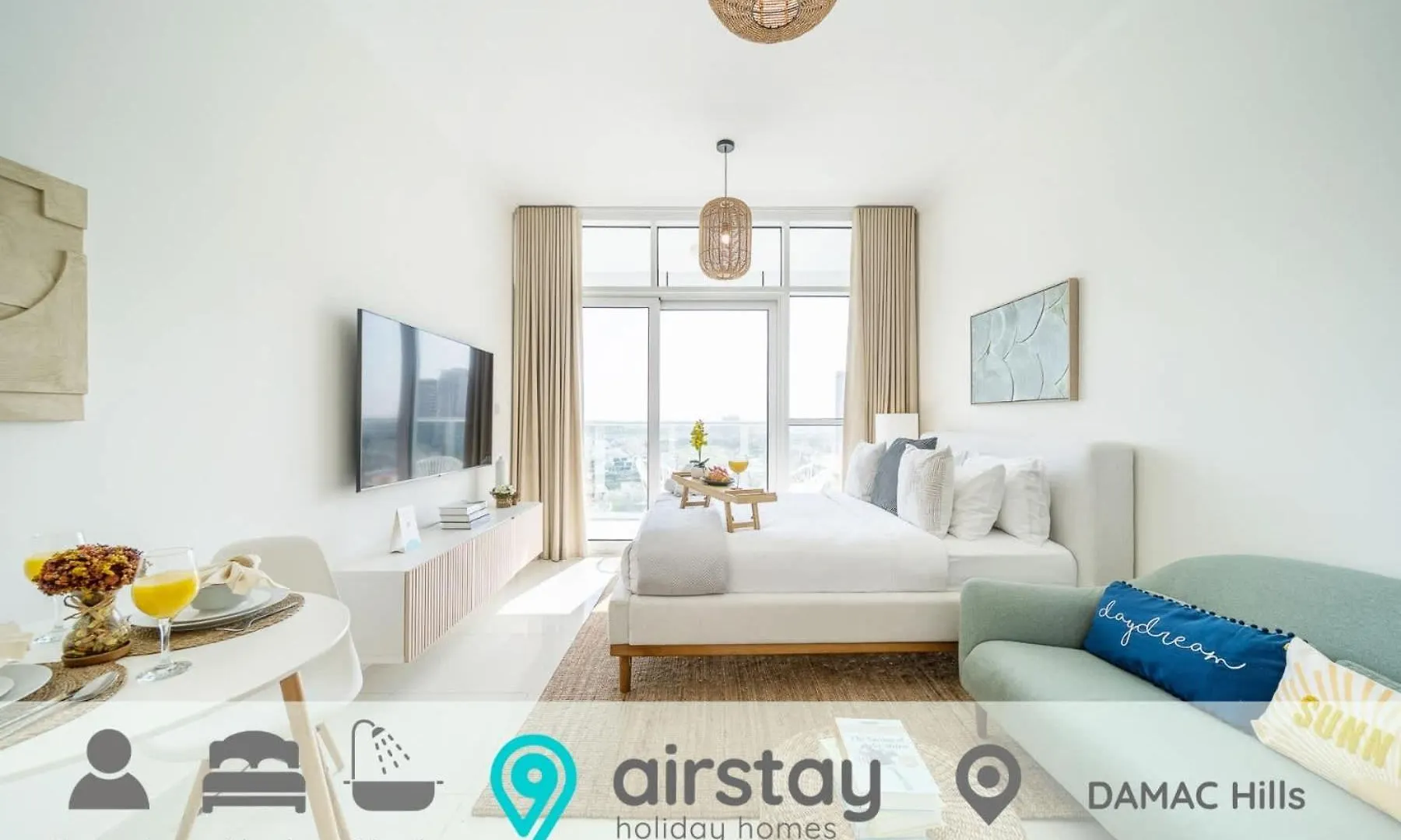 Airstay - Tranquil Studio - Golf Course Views - Monthly Offer Available location